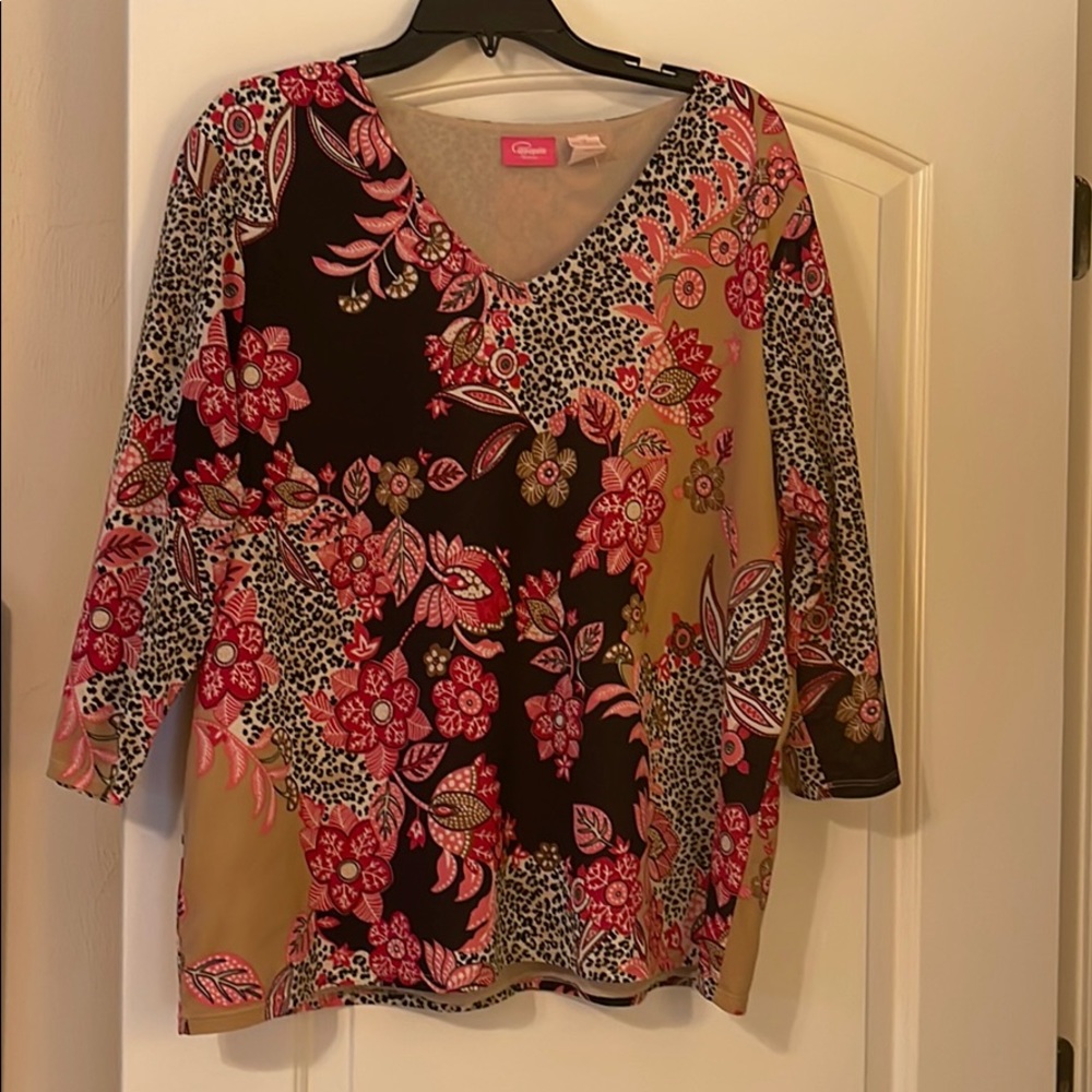 Stretch career/dressy top